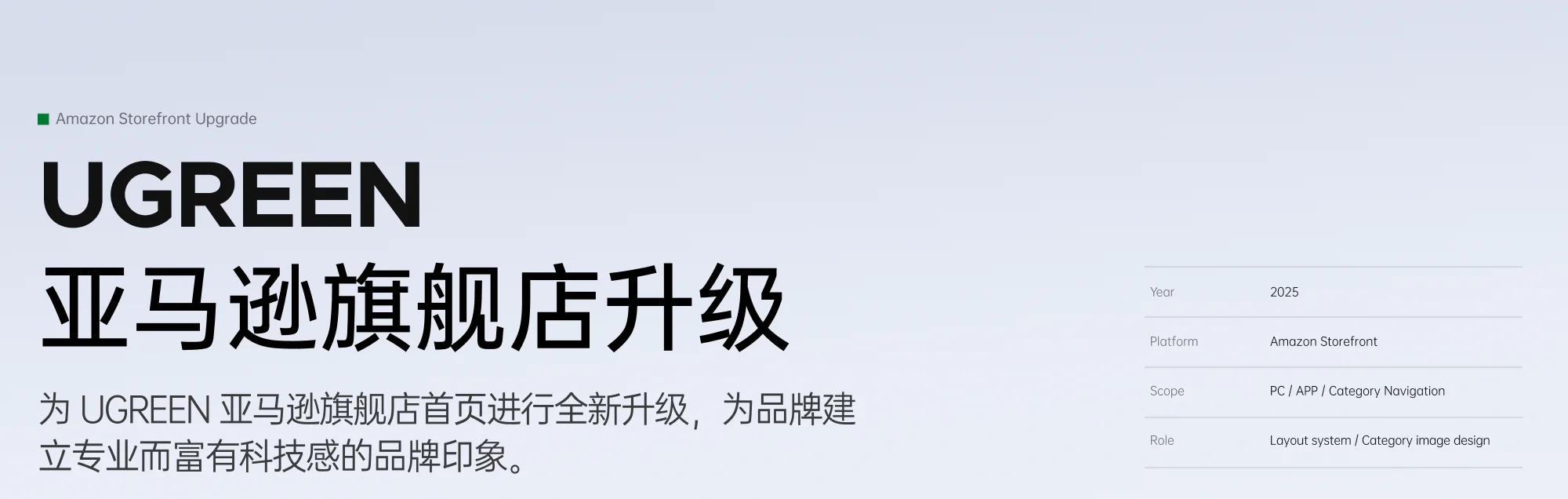 UGREEN 项目详情 1